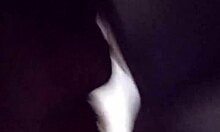 Buddy drops by my gloryhole to feed me! 😜