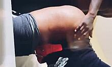 Euros Delivers Gut-Busting Creampie to Thick Black Babe!