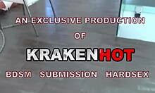 Obedient wife submits to homemade spanking in the kitchen