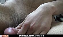 i feel this gorgeous uncut latin hunk bareback my ass in pov