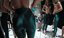 Sasha Bikeyeva Delivers Intense Blowjob in Fitting Room