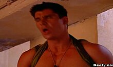 i'm a beefy gay soldier fucking my boyfriend hard