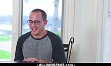 doggystyle fuck for teen 18+ and her blonde friend in a bent over threesome 😏