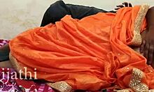 In the dorm, a hostel mate enjoys round sex with tamil aunty, focusing on her big ass and tits.