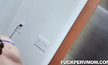 Sovereign Syre Gives Stepmom A Pearl Necklace Cumshot In Bedroom