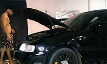 Wow, Pregnant Teen Surprises With Car Blowjob For Flakael!