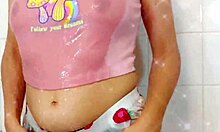 fingering my wet latina pussy while teasing her big ass in lingerie