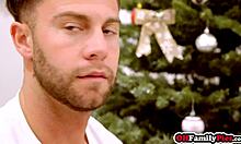 OhFamilyPies.com - Vanna Bardot's First Christmas with a Big Hard Cock Gift for Teen Stepsister