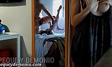 omg, caught step sis banging her bf! 😱