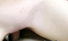 Perky teen amateur gets facialized in the shower