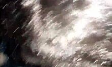 Young French crossdresser experiences first blowjob in stockings