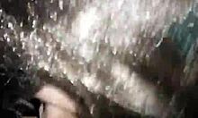 Young French crossdresser experiences first blowjob in stockings