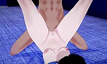 elizabeth's pussy gets a cumshot in this japanese hentai