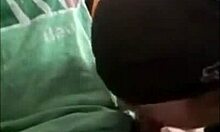 My good friend worships my monster cock 😏