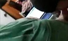 My good friend worships my monster cock 😏