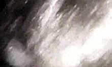 Young French crossdresser experiences first blowjob in stockings