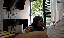 I arrive home and she invites me to fuck