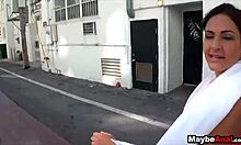 Beach Babe Nikki Chase Gets Anally Drilled in Public POV