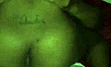 After the club thot blu staccz rides big black cock rough in ghetto cheating