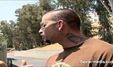 Wow! Anal Pounding with Petite 18+ Monster Cock Action!