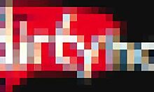 Blonde Babe Sucks Stepbrother's Cock