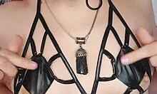 Hey, check how sexy this redhead babe looks in close-up POV!