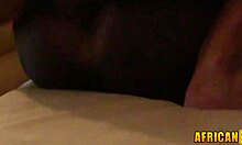 African ebony girl knows how to ride my dick well to get my cum