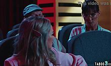 Athena Faris moans on big cock