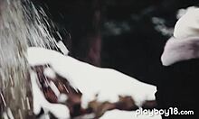 Glamorous Brunette Teen 18+ Chick Hot Fucking With Lover