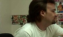 Ebony amateurs fuck and ride cock in office threesome!