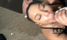 Handsomedevan meets this juicy ebony bbw whore with big tits and ass in the hotel lobby!