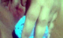 i was fucking my cum filled pussy with that dino dildo, feeling so horny and wet