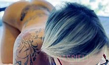 Horny Latina Flashes Big Tits Naked at Window Until He Gives Cock to Suck!