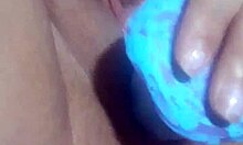 i was fucking my cum filled pussy with that dino dildo, feeling so horny and wet