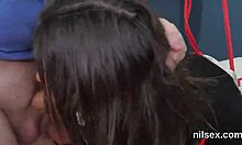 Oh, That Horny Teen 18+ In The Ass Hole Madhouse For Awkward Treatment!