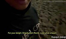 trailer - fodendo com amigo - encontro na praia da boa viagem, featuring african pornstar in anal and oral public party.