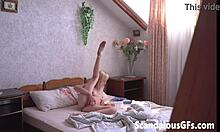 early mornings get my nude girlfriend so wild. she’s craving action in bed.