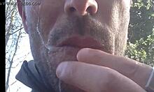 A Hot Gay Guy's Face Perfect for Fucking and Sucking Cock Hard in Raw Action