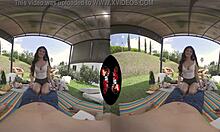 Wow, look at this cute teen's sexy areolas in 5K VR!