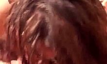 I roughly screwed that stockinged whore in a group facial session.