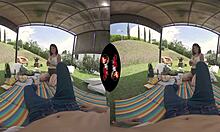 Wow, look at this cute teen's sexy areolas in 5K VR!