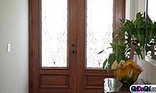 Abella Anal Toying Wife Joins Home