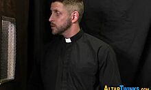 Gay priest pounds teen ass bareback!