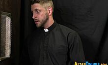 Gay priest pounds teen ass bareback!