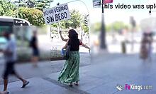 Sandra Kisses Random Dudes in the Street and Picks One Up