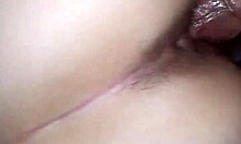 me and my wife exploring our hairy natural tits 😈