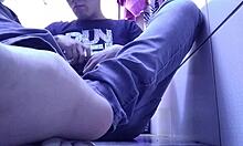 Feel my sweaty dark socks and tight ass