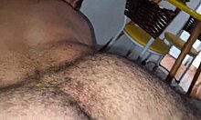 look at my boyfriend's hairy ass