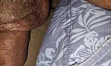 look at my boyfriend's hairy ass