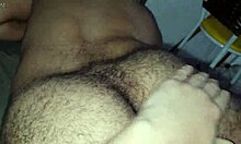look at my boyfriend's hairy ass